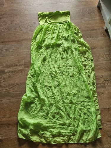 Strandkleid neon gelb grün - strandkleid,