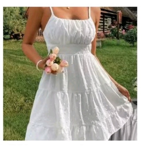 Sommer kleid weiß leicht - kleid,