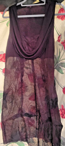 Sommerkleid mit transparentem