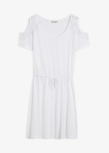 Transparentes strandkleid aus - transparentes,